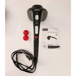 Homedics HHP-300 Vibrating Percussion Massager With Heat & Extendable Handle